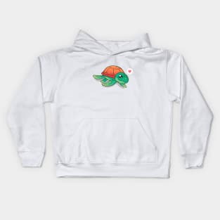 Cute Sea Turtle Kids Hoodie